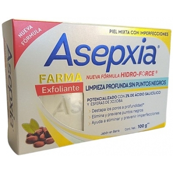 ASEPXIA FARMA EXFOLIATING MIXED SKIN SOAP BAR 100G