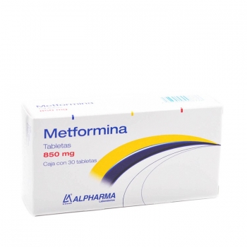 METFORMINA 850MG 30 TAB (ALPHARMA)