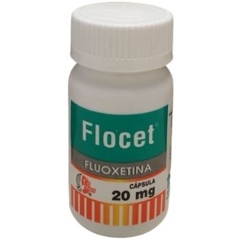 FLOCET (FLUOXETINA) 20MG 100 CAPSULAS