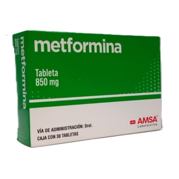 METFORMINA (METFORMIN) 850MG 30 TABLETS