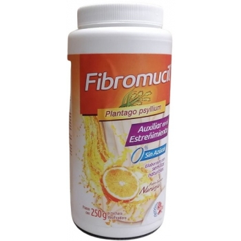 FIBROMUCIL (PLANTAGO PSYLLIUM) POLVO NARANJA 250 G