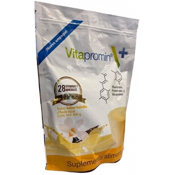 VITAPROMIN (SUPLEMENTO ALIMENTICIO) SABOR VAINILLA 400 G