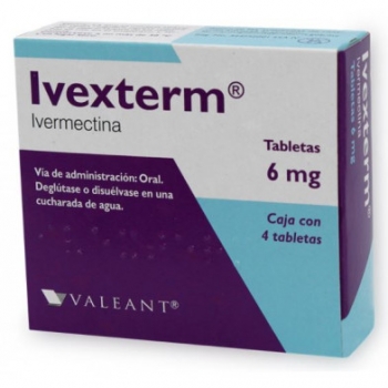 IVEXTERM (IVERMECTIN) 6MG 4TAB