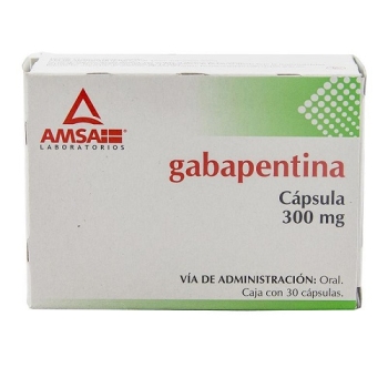 GABAPENTINA 30 CAPS 300 MG