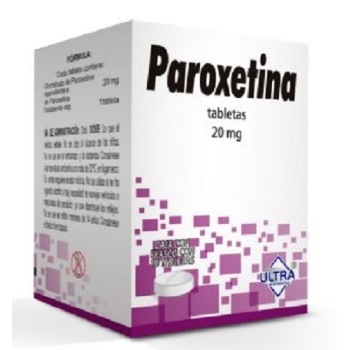 PAROXETINA 20MG 10TABLETAS