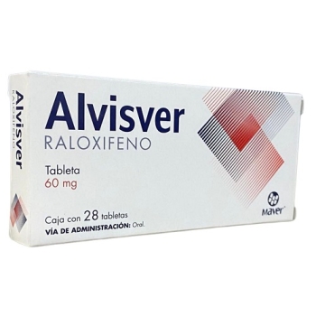 ALVISVER  (RALOXIFENO) 60MG 28 TABLETAS