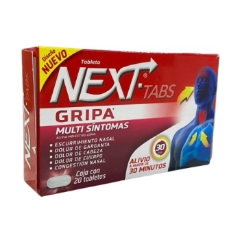 NEXT-TABS 500/25/5/4MG TABS 20