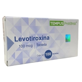 LEVOTIROXINA 100MCG 100TABLETAS