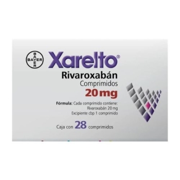 XARELTO RIVAROXABAN 20 MG 28 TABS