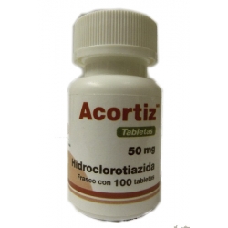 ACORTIZ (HYDROCHLOROTHIAZIDE) 50MG 100TAB