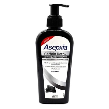 ASEPXIA CARBON DETOX JABON LIQ 200ML FCO