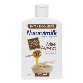 NATURAL MILK MIEL Y AVENA CREMA CORPORAL 371ML