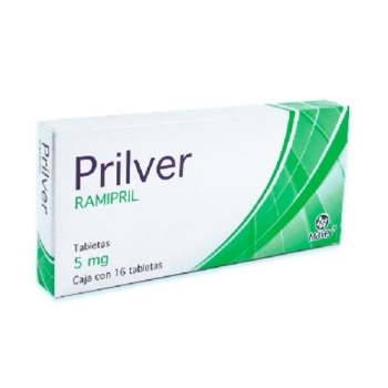 PRILVER (RAMIPRIL) 5MG 16 TABLETAS