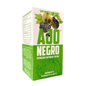 AJO NEGRO C/PEREJIL Y ORTIGA 500MG 30 CAP