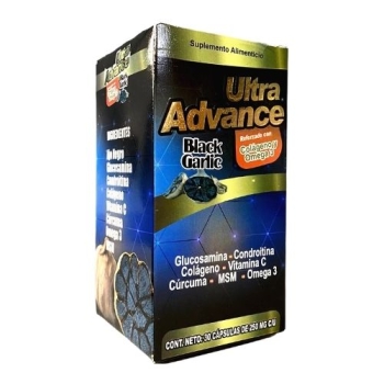 ULTRA ADVANCE BLACK GARLIC 250MG 30 CAP