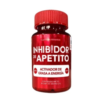 INHIBIDOR DE APETITO 500MG 30 CAP (KETO)