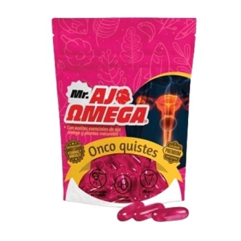 MR GARLIC OMEGA ONCO CYSTS 60 CAPS 650MG