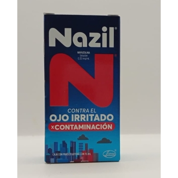 NAZIL CONTAMINACIÓN OFT GOTAS 15 ML (ESTE PRODUCTO ESTÁ DISPONIBLE SOLO PARA CLIENTES DENTRO DE MÉXICO)