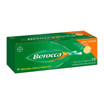 BEROCCA CALCIO, MAGNESIO 10 COMPRIMIDOS