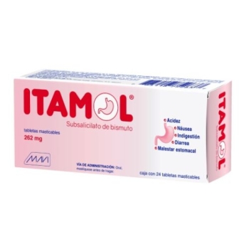 ITAMOL W/24 CHEWABLE TABS