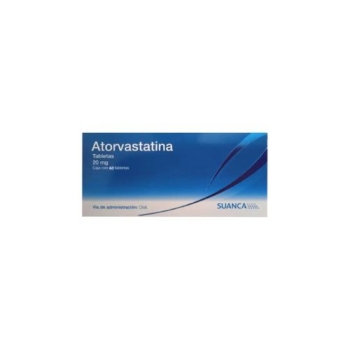 ATORVASTATINA 60TABS 20MG