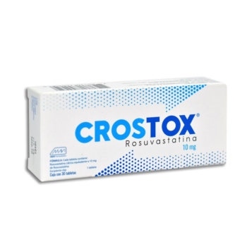 CROSTOX (ROSUVASTATINA) 10MG 30TABS