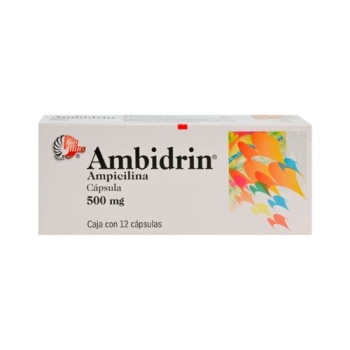 AMBIDRIN (AMPICILINA) 500MG 12 CAPS