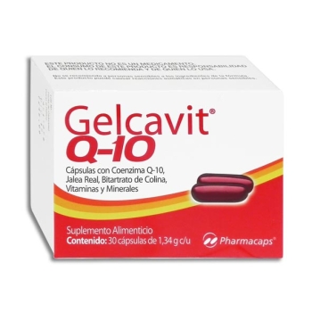 GELCAVIT Q-10 (SUPLEMENTO ALMENTICIO) 1,34G 30CAPS
