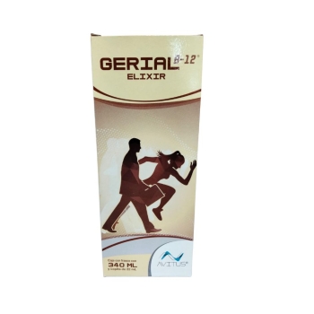 GERIAL ELIXIR B-12 / 340ML This product is available only to customers within Mexico