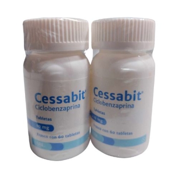 CESSABIT (CYCLOBENZAPRINE) 60 TABS 10 MG (2PACK)