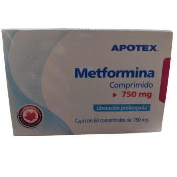 APOTEX (METFORMIN) 750MG 60 TABLETS ER