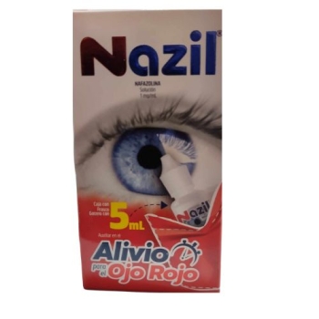 NAZIL (NAPHAZOLINA) OFTENO OJO IRRITADO 1MG SOL 5ML