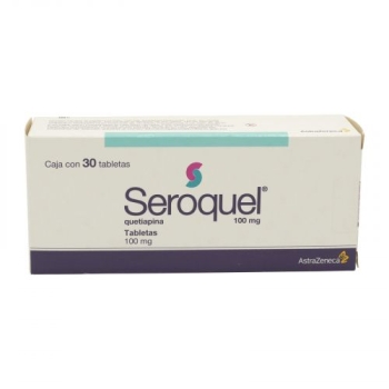 SEROQUEL (QUETIAPINE) 100MG/30 TABLETS