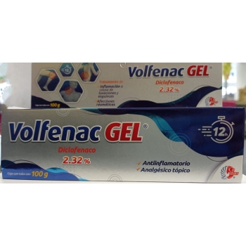 VOLFENAC (DICLOFENACO) GEL 2.32% TUBE 100G