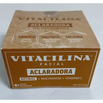VITACILINA FACIAL ACLARADORA (DIA Y NOCHE) CREMA 100G