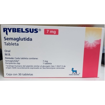 RYBELSUS (SEMAGLUTIDA) 7MG 30 TABLETAS