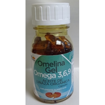 OMELINA GEL OMEGA 3,6,9 C/AC. ORGANIC LINSEED 60 CAPSULES