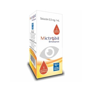 MICTROBIL SOL. Ophthalmic Bottle Dropper 3 ML. 0.3 MG/1 ML *THIS PRODUCT IS ONLY AVAILABLE IN MEXICO