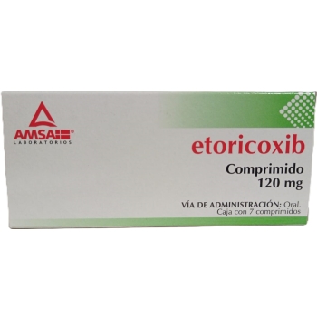 ETORICOXIB 120 MG (AMSA) WITH 7 TABLETS