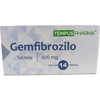 GEMFIBROZIL (TempusPharma) 600MG 14 TABLETS