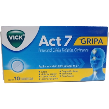 VICK ACT 7 WITH 10 TABLETS