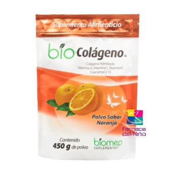BIO-COLAGEN ORANGE FLAVOR 450G BAG