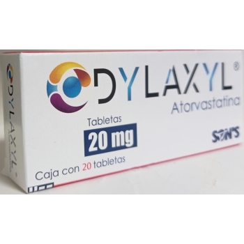 DYLAXYL (ATORVASTATIN) 20MG WITH 20 TABLETS