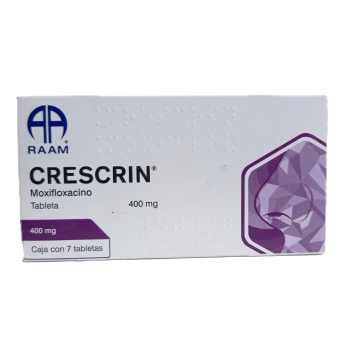 CRESCRIN (MOXIFLOXACINO) 400MG C/7 TABLETS