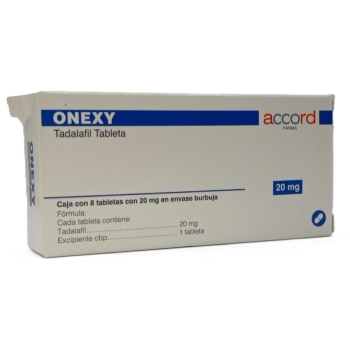 ONEXY (TADALAFIL) (accord) 20MG 8 TABLETS