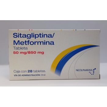 SITAGLIPTINE/METFORMIN (Neolpharma) 50MG/850MG C/28 TABLETS