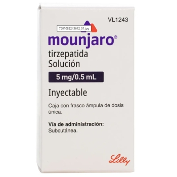 Mounjaro 5 Mg / 0.5 Ml With 1 Bottle