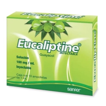 EUCALIPTINE (GUAYACOL) 100MG 1ML *THIS PRODUCT IS ONLY AVAILABLE IN MEXICO