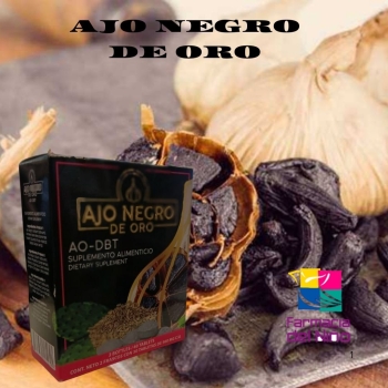 GOLD BLACK GARLIC AO-DBT 2 BOTTLES OF 30 TABLETS EACH