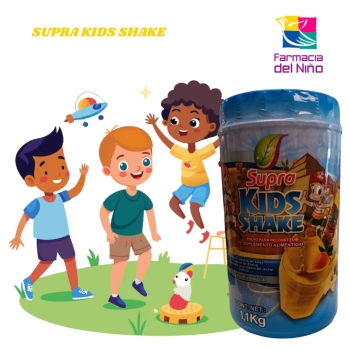 KIDS SHAKE (Supra) Polvo Sabor Vainilla BOTE c/1.1 KG